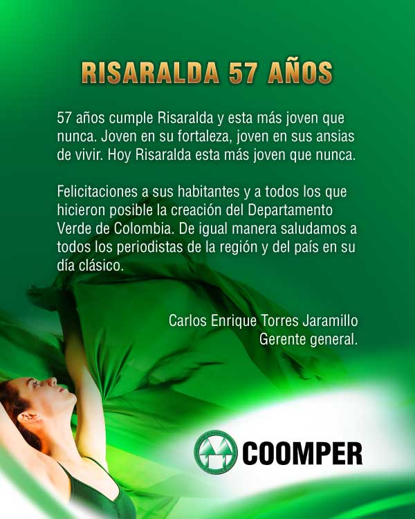 coomper risaralda aniversario