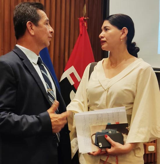 milagros urbina embajadora de nicaragua