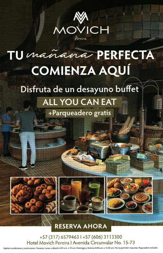 movich pereira desayuno buffet