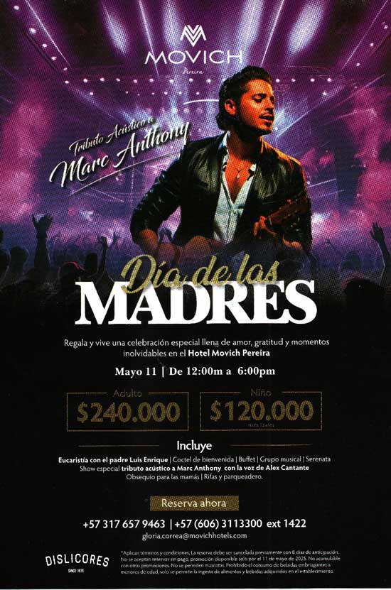 movich pereira dia de madres